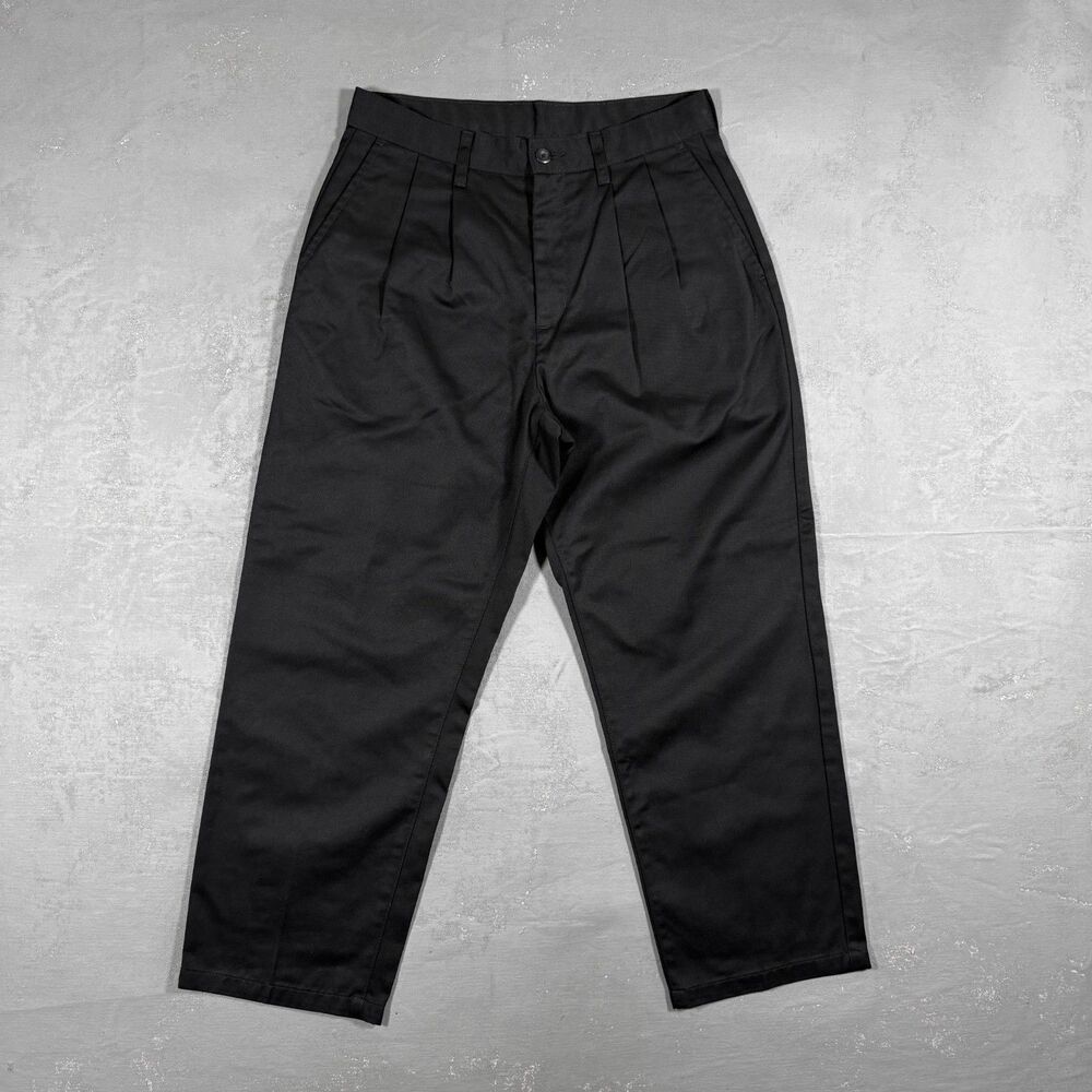 Carhartt Work in Progress WIP Evan Pant in Black Twill Size 30